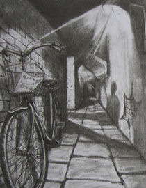 2013年清华大学美术学院艺术设计专业素描高分试卷28