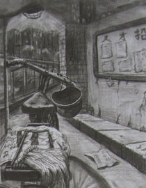 2013年清华大学美术学院艺术设计专业素描高分试卷51