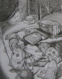 2013年清华大学美术学院艺术设计专业素描高分试卷52