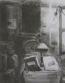 2013年清华大学美术学院艺术设计专业素描高分试卷53