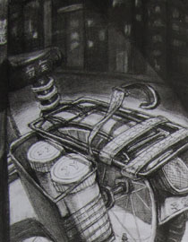 2013年清华大学美术学院艺术设计专业素描高分试卷56