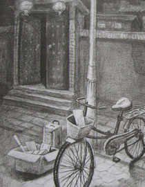2013年清华大学美术学院艺术设计专业素描高分试卷65