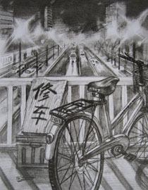 2013年清华大学美术学院艺术设计专业素描高分试卷82