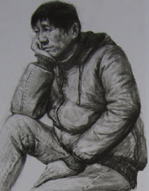 2013年清华大学美术学院造型艺术专业素描高分试卷1