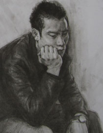 2013年清华大学美术学院造型艺术专业素描高分试卷3