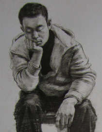 2013年清华大学美术学院造型艺术专业素描高分试卷4