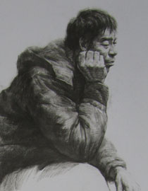 2013年清华大学美术学院造型艺术专业素描高分试卷10