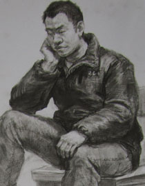 2013年清华大学美术学院造型艺术专业素描高分试卷13