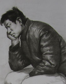 2013年清华大学美术学院造型艺术专业素描高分试卷25
