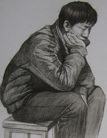 2013年清华大学美术学院造型艺术专业素描高分试卷36