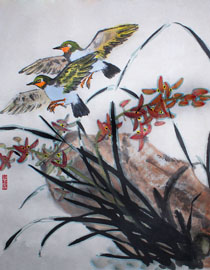 国画指导教师郑亚林作品（10）