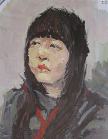 2013年中国美术学院造型图媒类色彩优秀试卷13