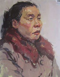 2013年中国美术学院造型图媒类色彩优秀试卷14