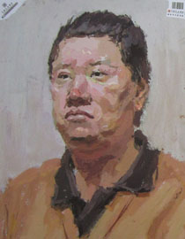 2013年中国美术学院造型图媒类色彩优秀试卷22