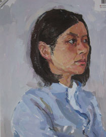 2013年中国美术学院造型图媒类色彩优秀试卷32