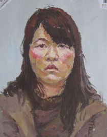 2013年中国美术学院造型图媒类色彩优秀试卷31