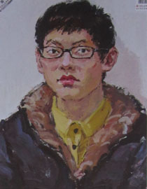 2013年中国美术学院造型图媒类色彩优秀试卷55