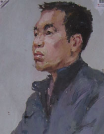 2013年中国美术学院造型图媒类色彩优秀试卷54