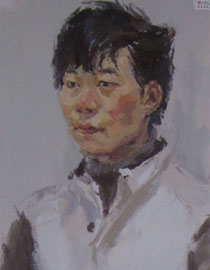 2013年中国美术学院造型图媒类色彩优秀试卷57