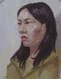 2013年中国美术学院造型图媒类色彩优秀试卷59