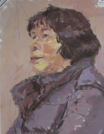 2013年中国美术学院造型图媒类色彩优秀试卷90