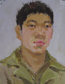 2013年中国美术学院造型图媒类色彩优秀试卷93
