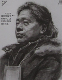 2013年中国美术学院素描优秀试卷31