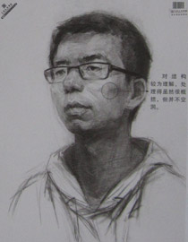 2013年中国美术学院素描优秀试卷35