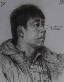 2013年中国美术学院素描优秀试卷44