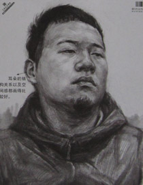 2013年中国美术学院素描优秀试卷57