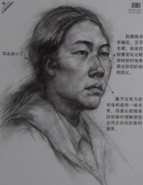 2013年中国美术学院素描优秀试卷59