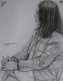 2013年中国美术学院素描优秀试卷61