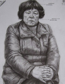 2013年中国美术学院素描优秀试卷64