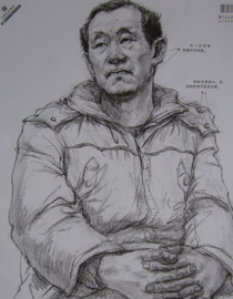 2013年中国美术学院素描优秀试卷66