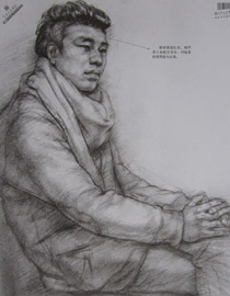 2013年中国美术学院素描优秀试卷72