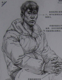 2013年中国美术学院素描优秀试卷86
