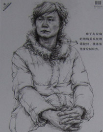 2013年中国美术学院素描优秀试卷90