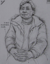 2013年中国美术学院素描优秀试卷97