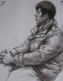 2013年中国美术学院素描优秀试卷109