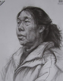 2013年中国美术学院素描优秀试卷113