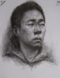 2013年中国美术学院素描优秀试卷110