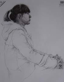 2013年中国美术学院素描优秀试卷116