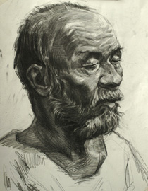 天津旗舰画室素描优秀作品投稿6