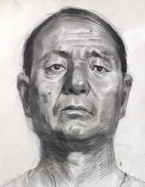 天津旗舰画室素描优秀作品投稿9