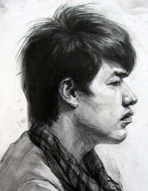 天津旗舰画室素描优秀作品投稿1