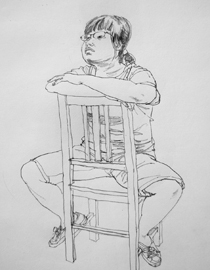 天津旗舰画室速写优秀作品投稿12