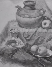 济南梦鸢画室优秀作品（1）