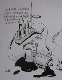 2012年北京服装学院创意速写优秀卷42