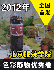 2012年北京服装学院色彩静物优秀卷