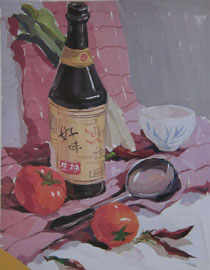 2012年北京服装学院色彩静物优秀卷29